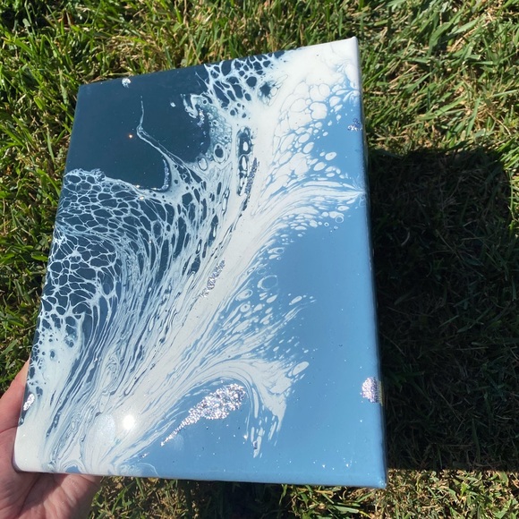 Original Resin & Acrylic Painting - Picture 5 of 8